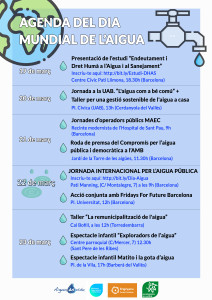 Agenda Dia Mundial Aigua